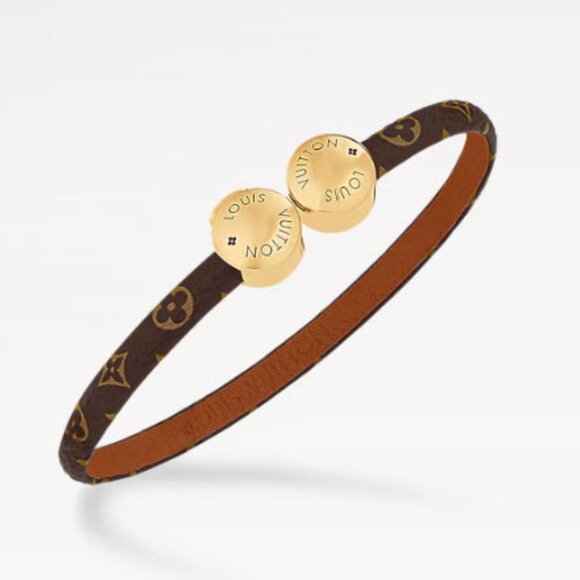 Louis Vuitton Historic Mini Monogram Bracelet Size 17 - Picture 4 of 12